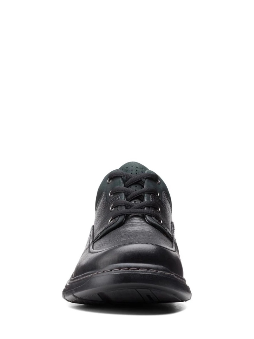 Mens Clarks Brawleylace Oxfords in Black Leather. 26151336 - Picture 3 of 6